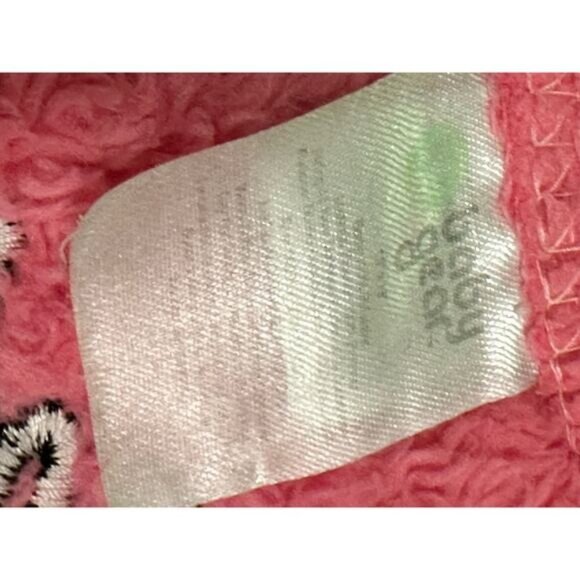 Baby Gear Glam Girl Security Pink Plush Lovey Blanket With Bow Embroidery - Picture 2 of 9